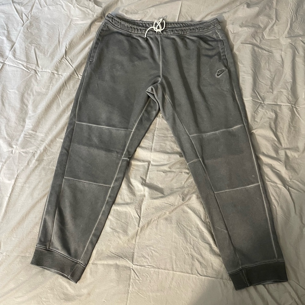 Nike distressed grey sweatpants